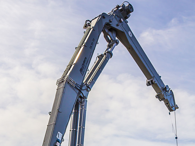 Telescopic Knuckle Boom Crane